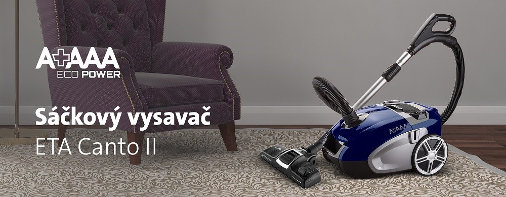 ETA Canto II 1492 90020 sáčkový vysavač